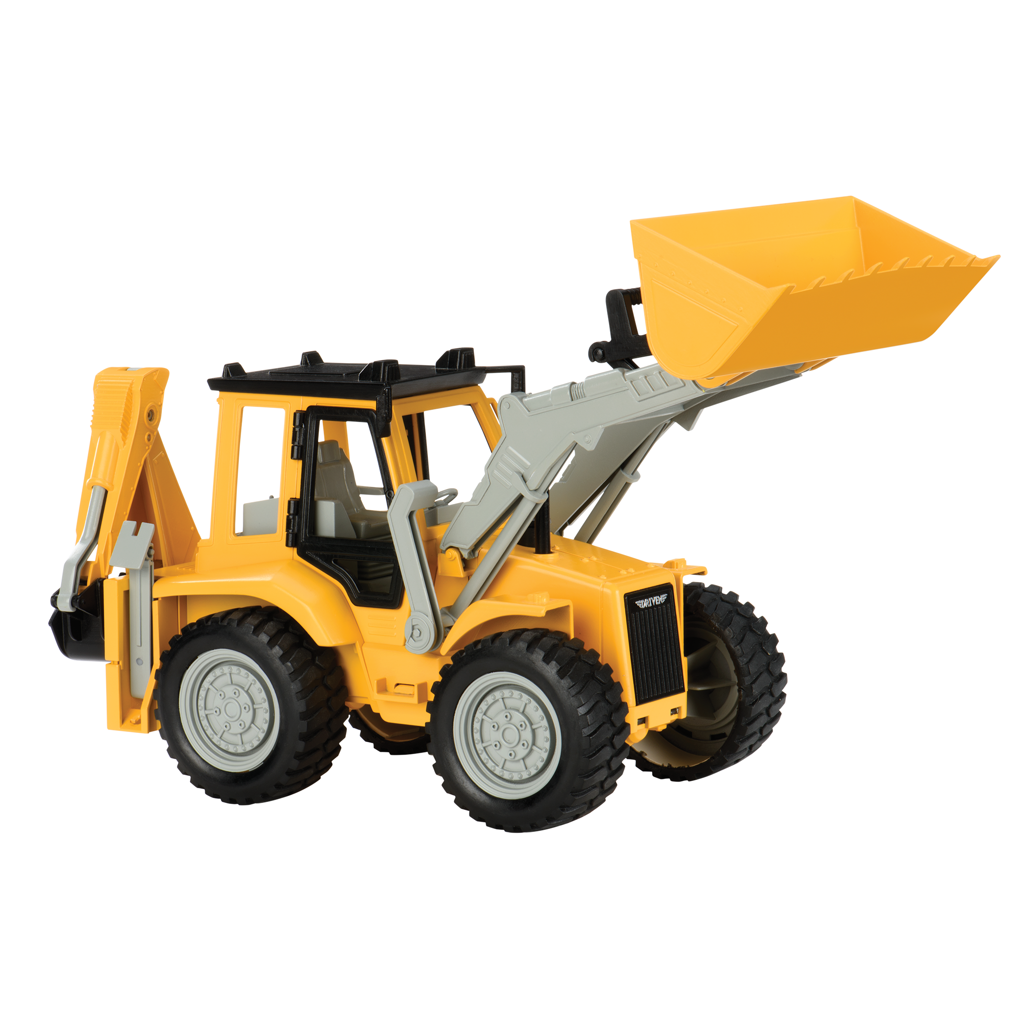 Driven - Mid Backhoe Loader Yellow