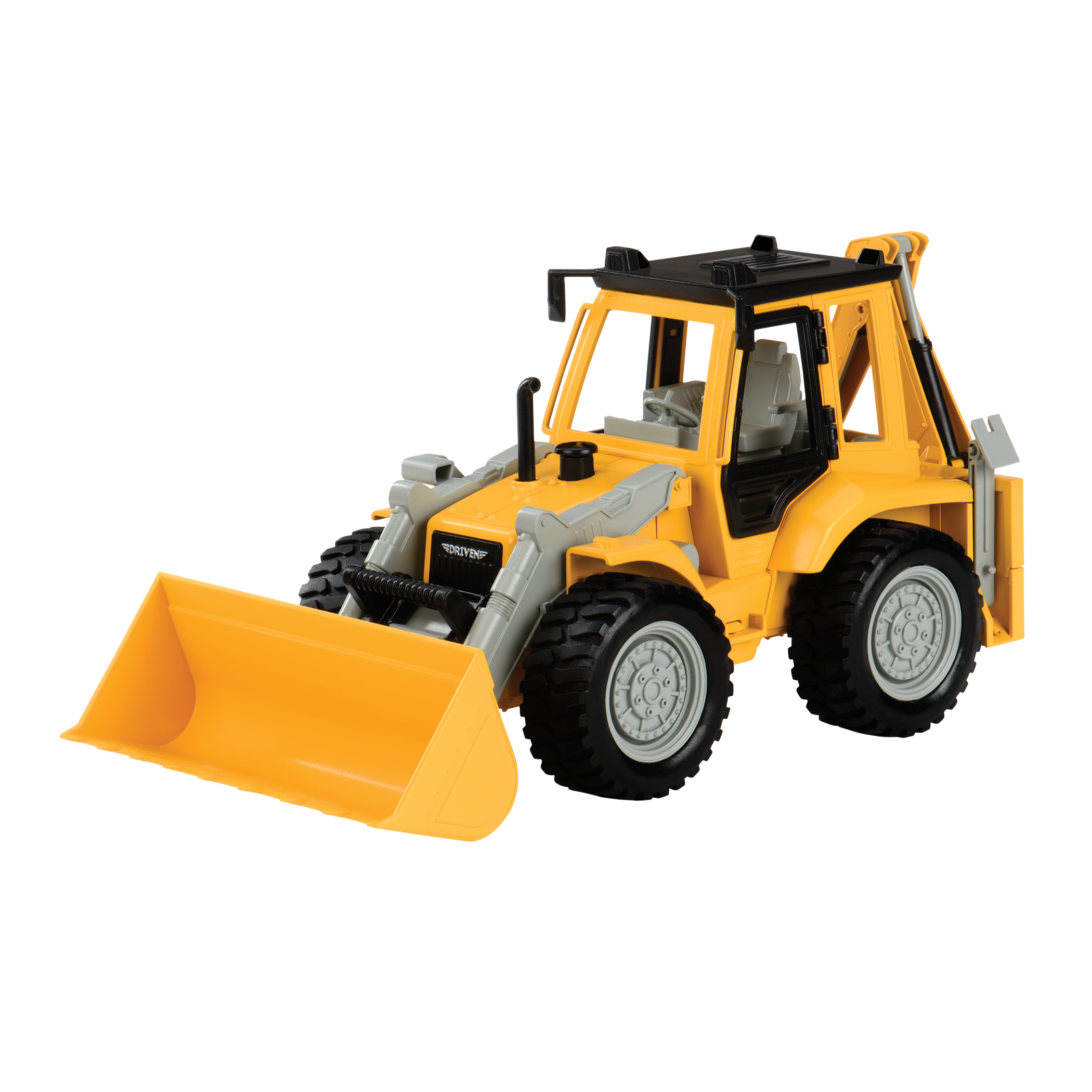 Driven - Mid Backhoe Loader Yellow