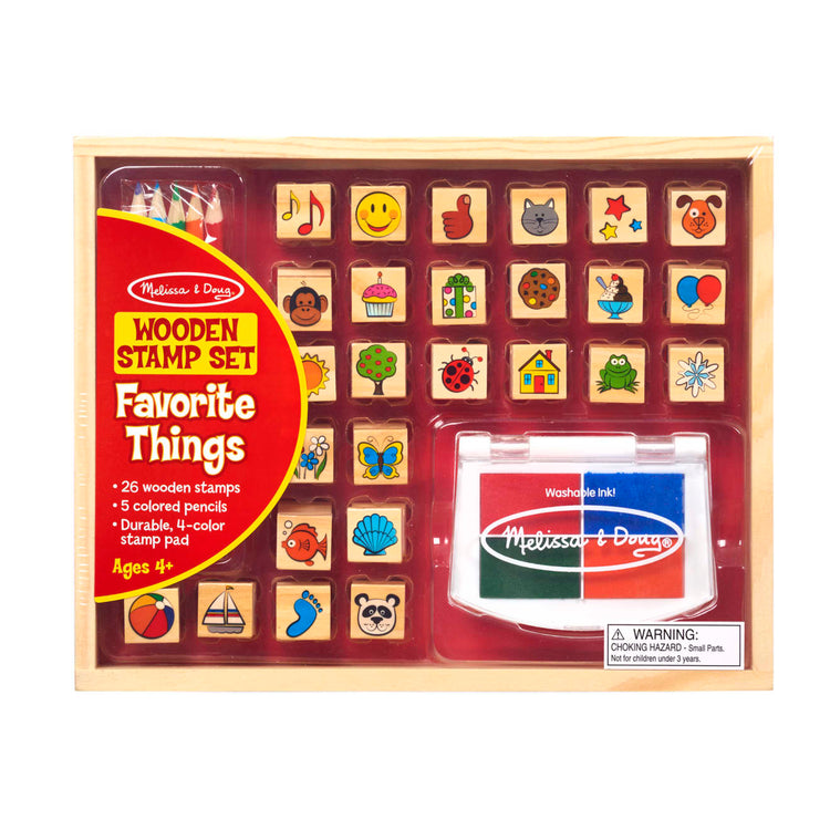 Melissa & Doug - Favourite Things Stamp Set