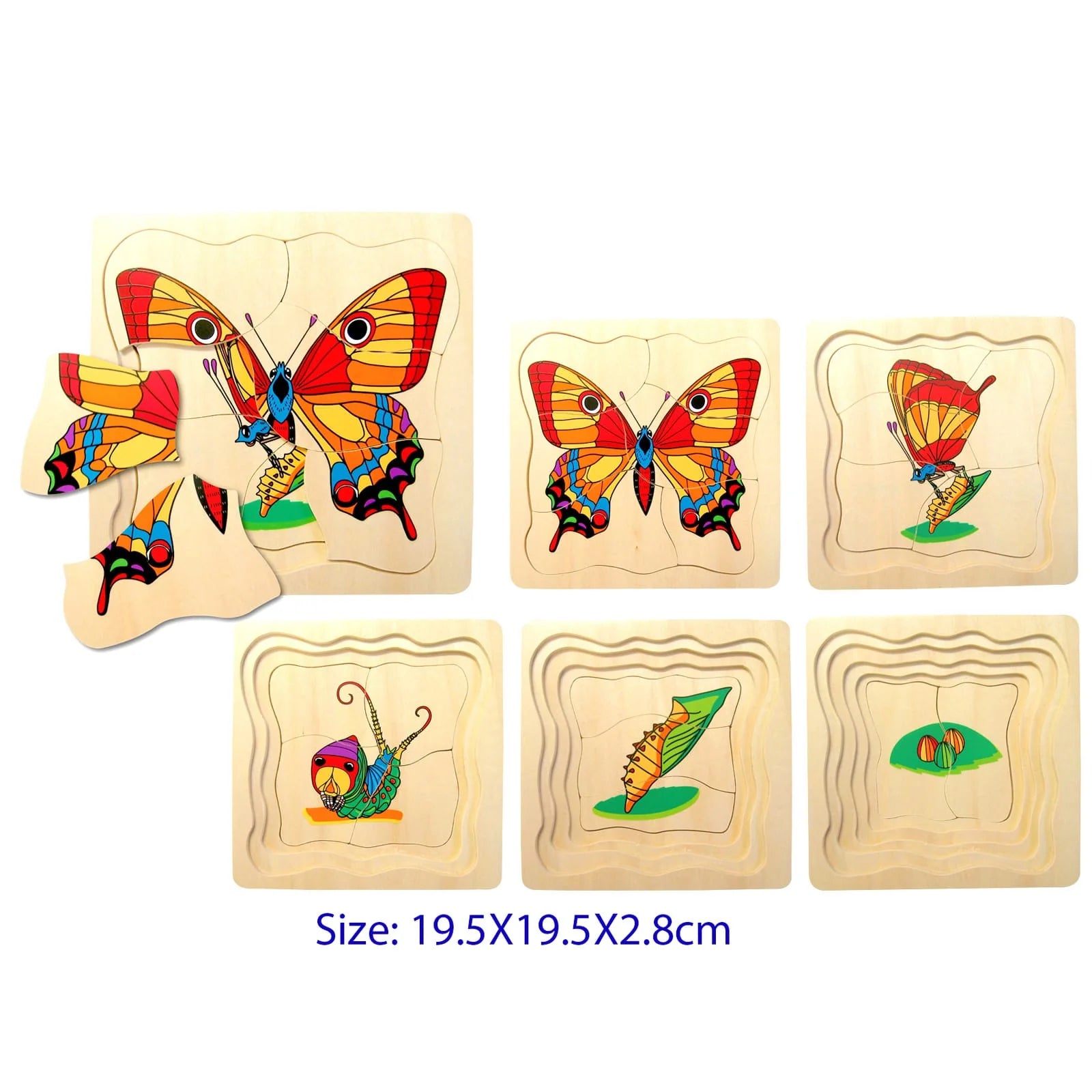 Fun Factory - Layered Puzzle Butterfly