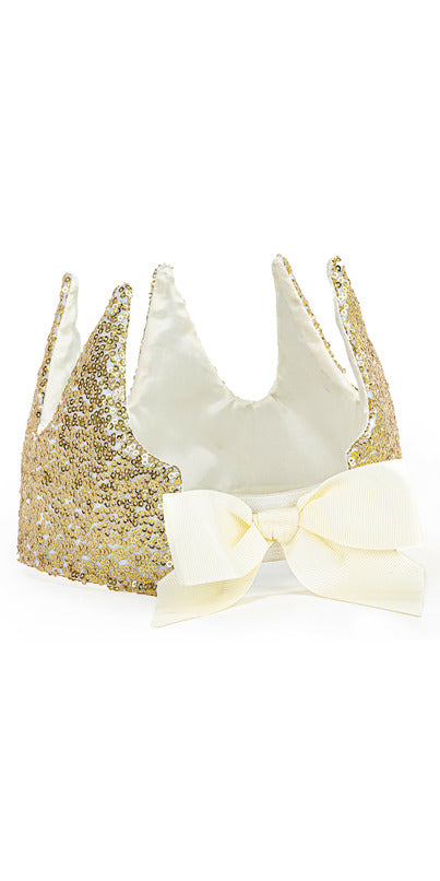 Great Pretenders - Precious Gold Sequin Crowns