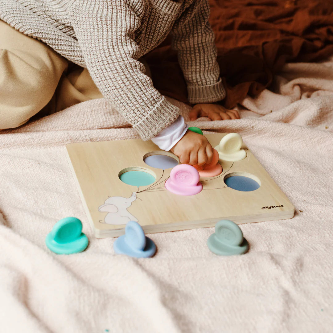 Jellystone - Balloon Colour Sorter - Rainbow Pastel