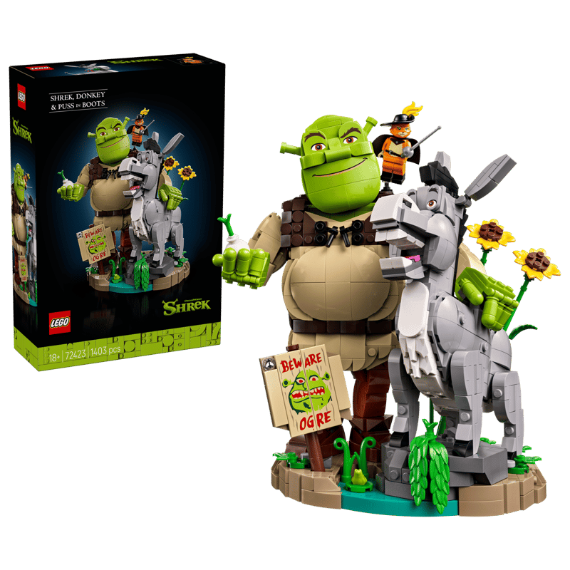 LEGO - Shrek, Donkey & Puss In Boots 72423