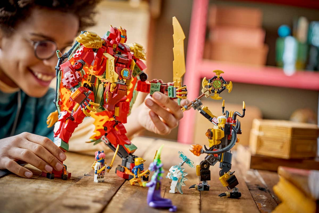 Lego - Ninjago Wyldfyre's Transforming Dragon Mech 71868