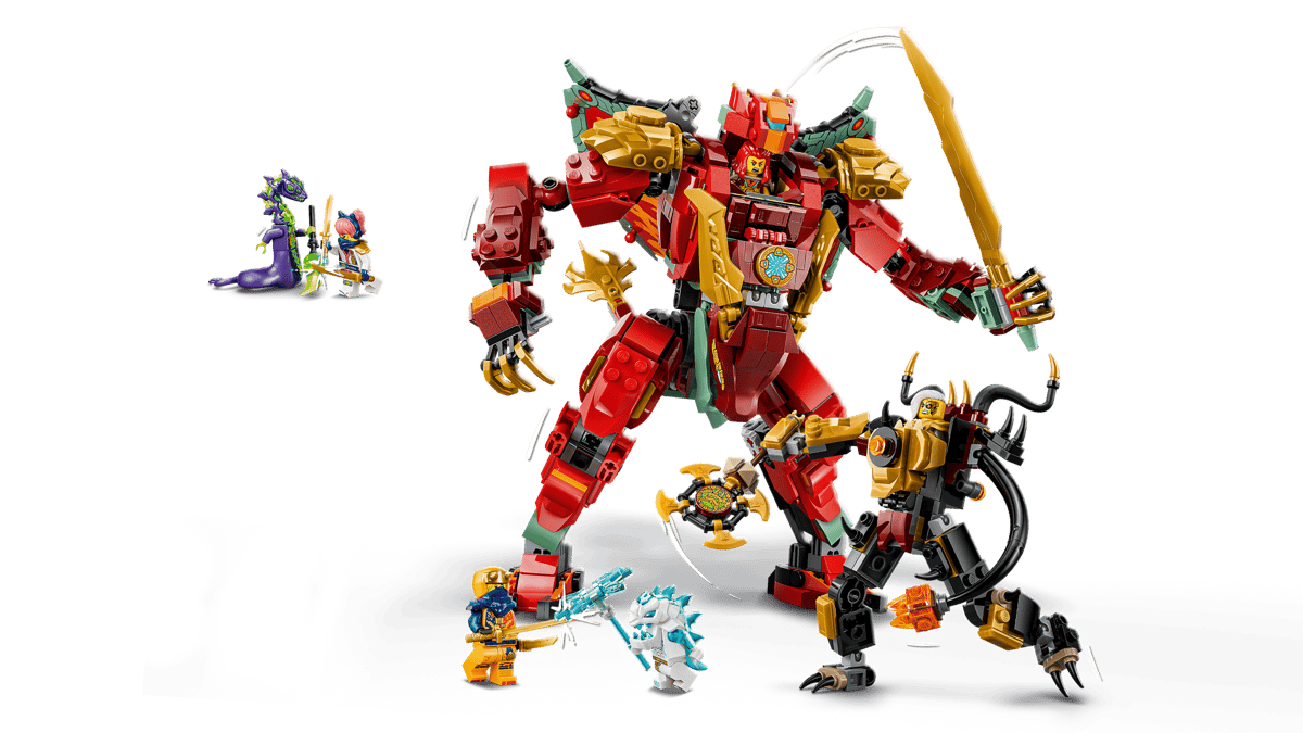Lego - Ninjago Wyldfyre's Transforming Dragon Mech 71868