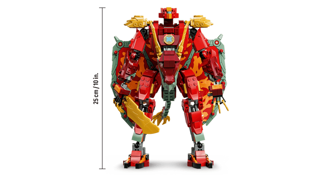 Lego - Ninjago Wyldfyre's Transforming Dragon Mech 71868
