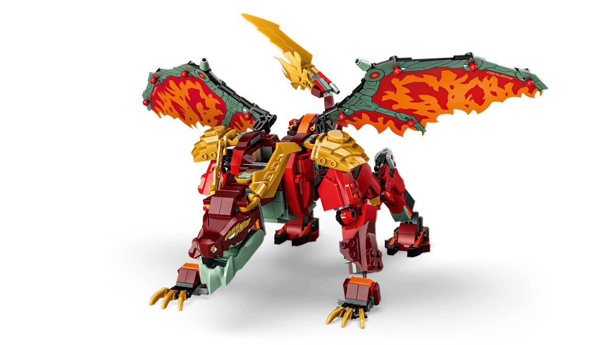 Lego - Ninjago Wyldfyre's Transforming Dragon Mech 71868
