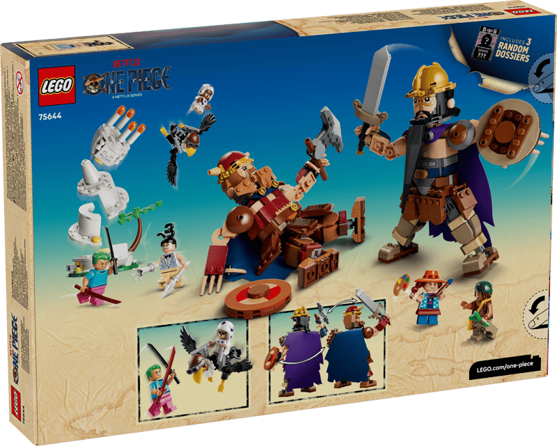 LEGO - One Piece Dorry vs Brogy - Giants of Little Garden 75644