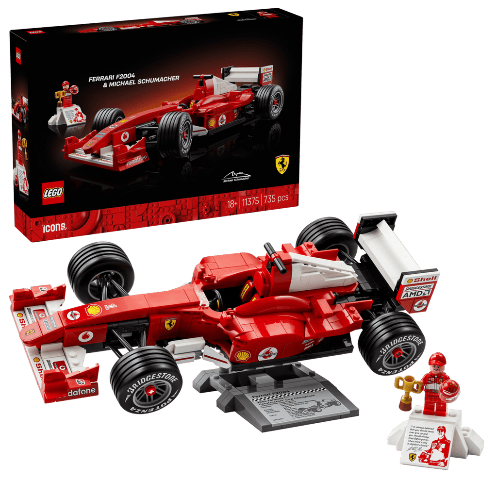LEGO - Ferrari F2004 & Michael Schumacher 11375