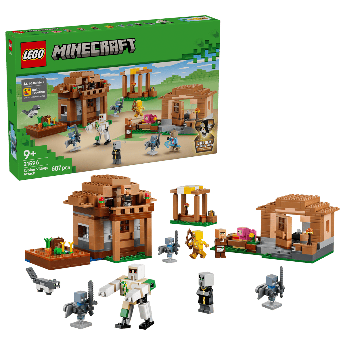Lego - Minecraft Evoker Village Attack 21596