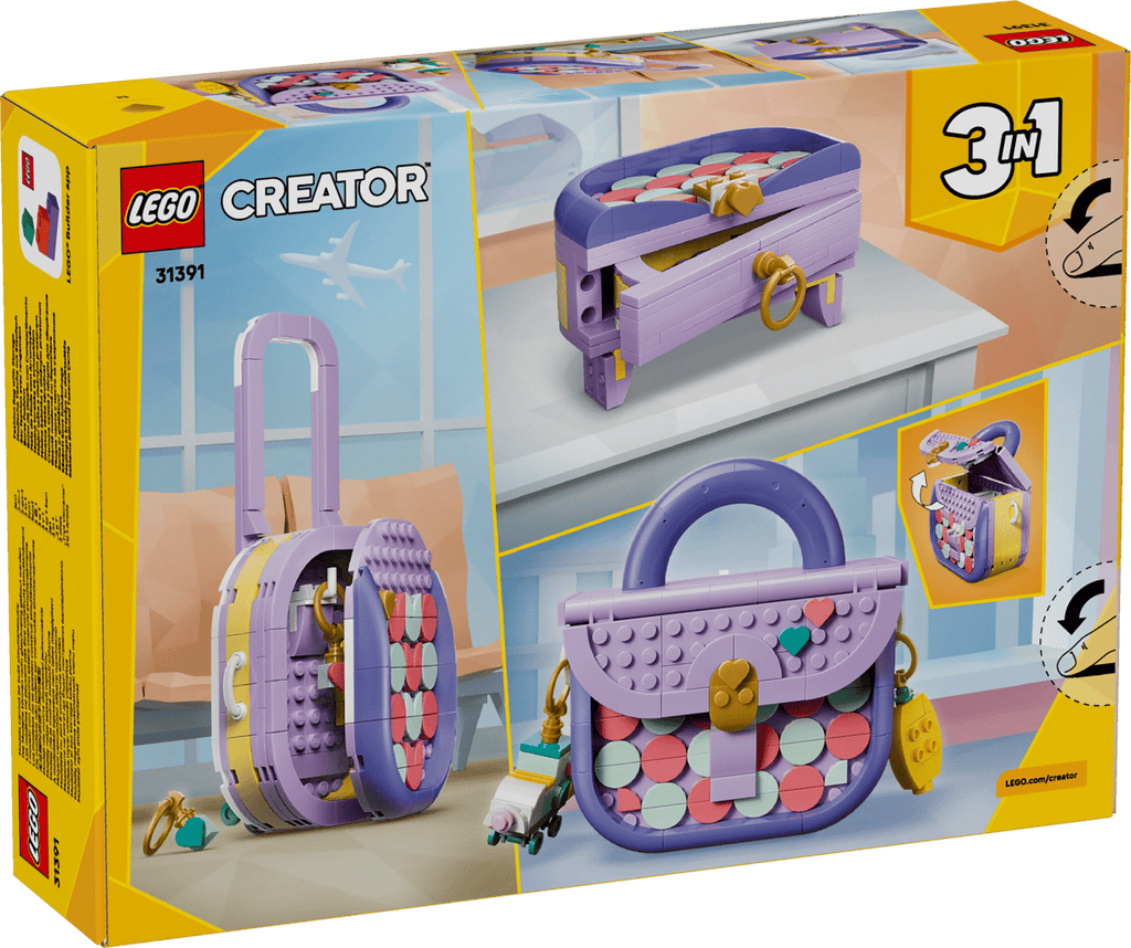 Lego - Creator Fashion Bag with Storage 31391