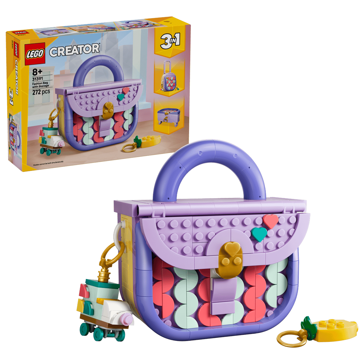 Lego - Creator Fashion Bag with Storage 31391