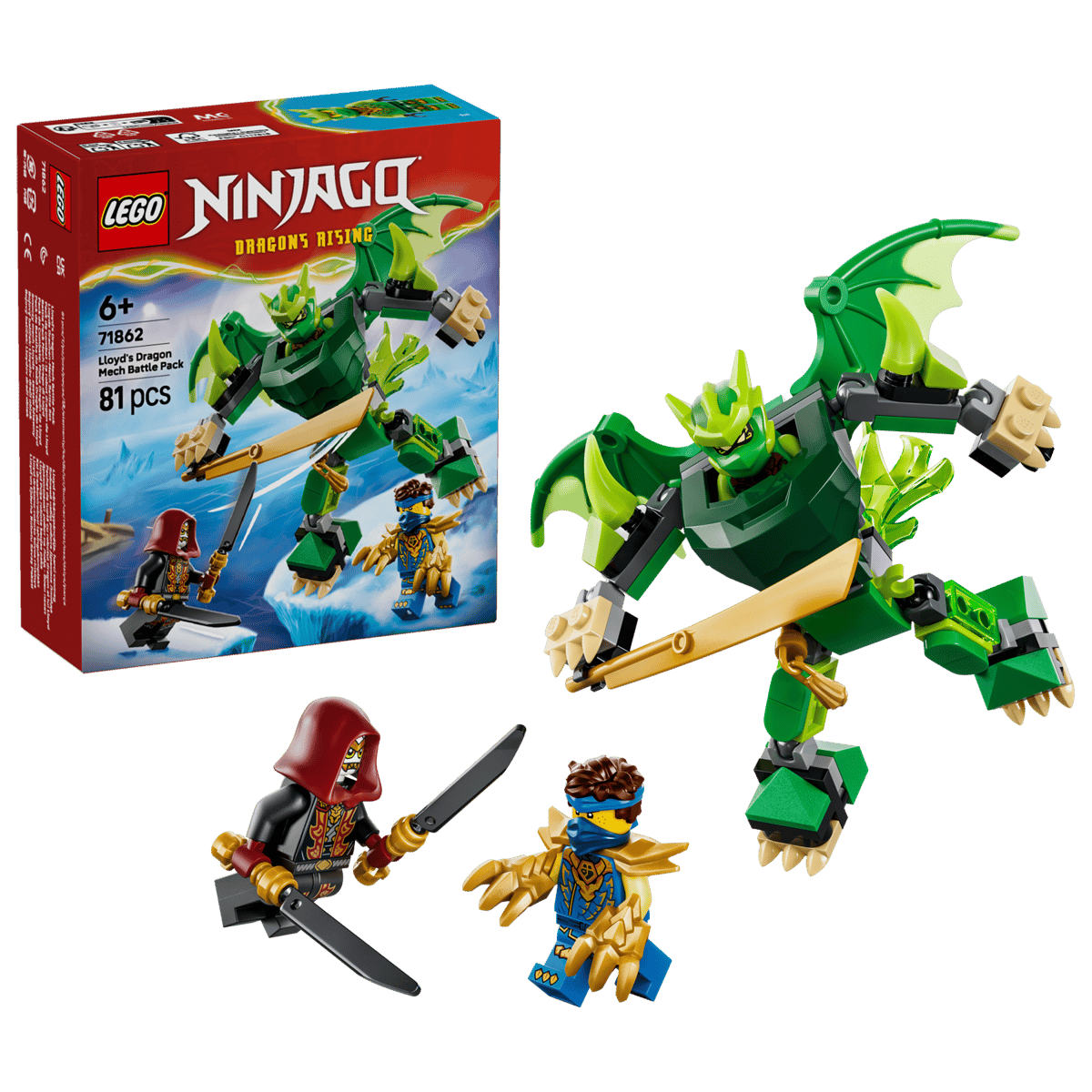 Lego - Ninjago Lloyd's Dragon Mech Battle Pack 71862