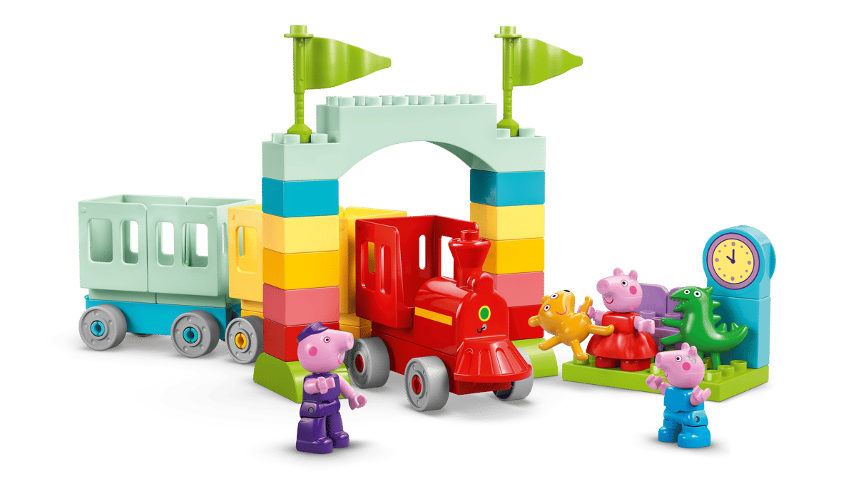 LEGO - Peppa Pig Train Ride with Grandpa Pig 10466