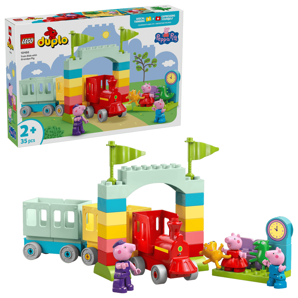 LEGO - Peppa Pig Train Ride with Grandpa Pig 10466