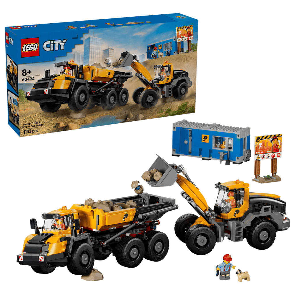 Lego - City Dump Truck & Front End Loader 60494