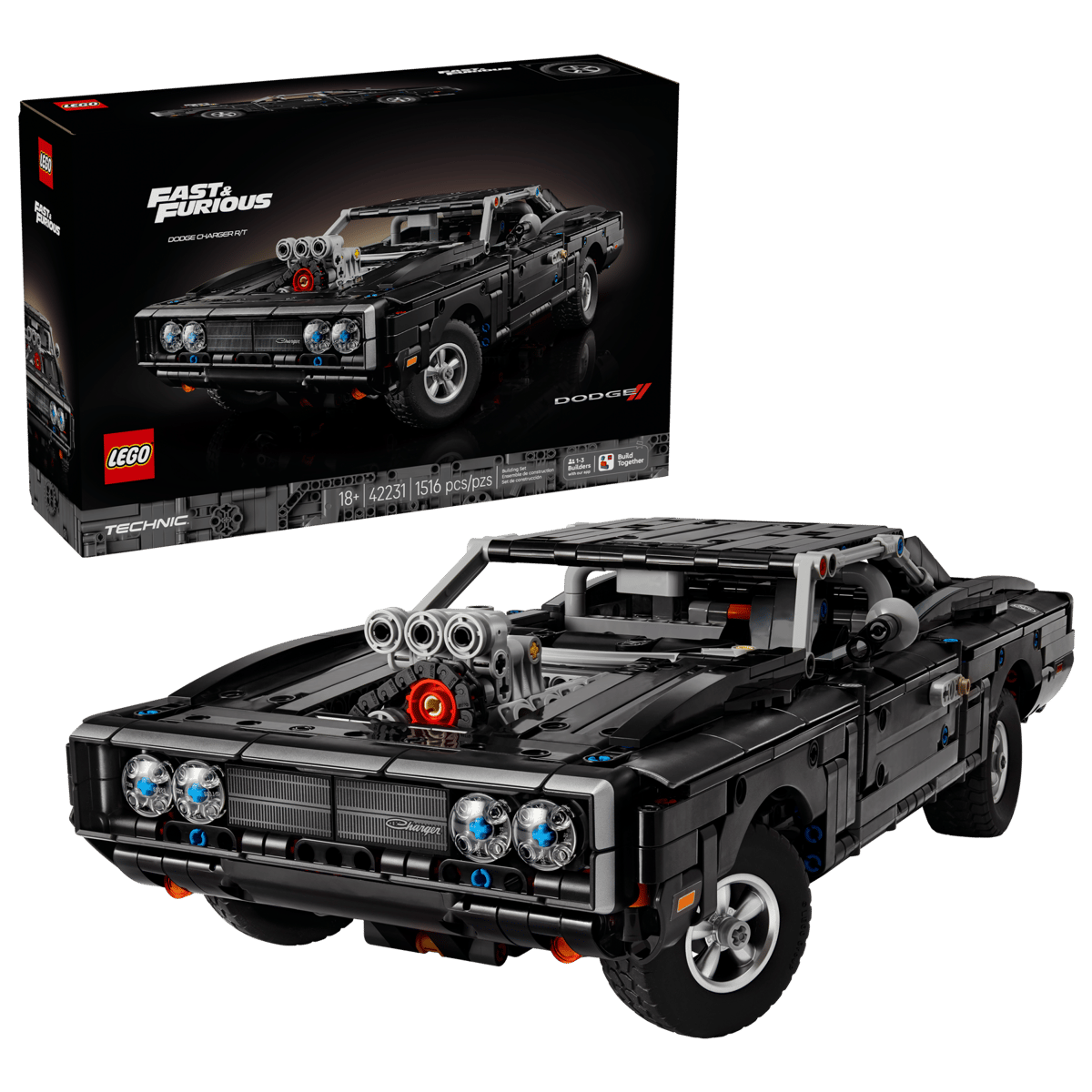 Lego - Technic Fast & Furious Dodge Charger R/T 42231