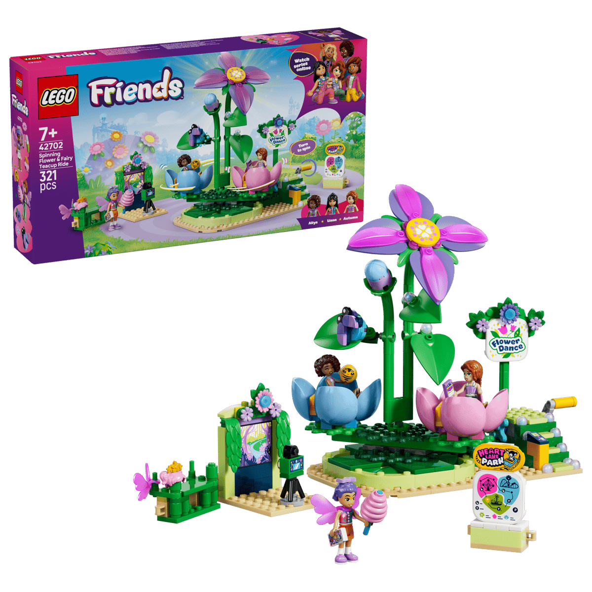 Lego - Friends Spinning Flower & Fairy Teacup 42702