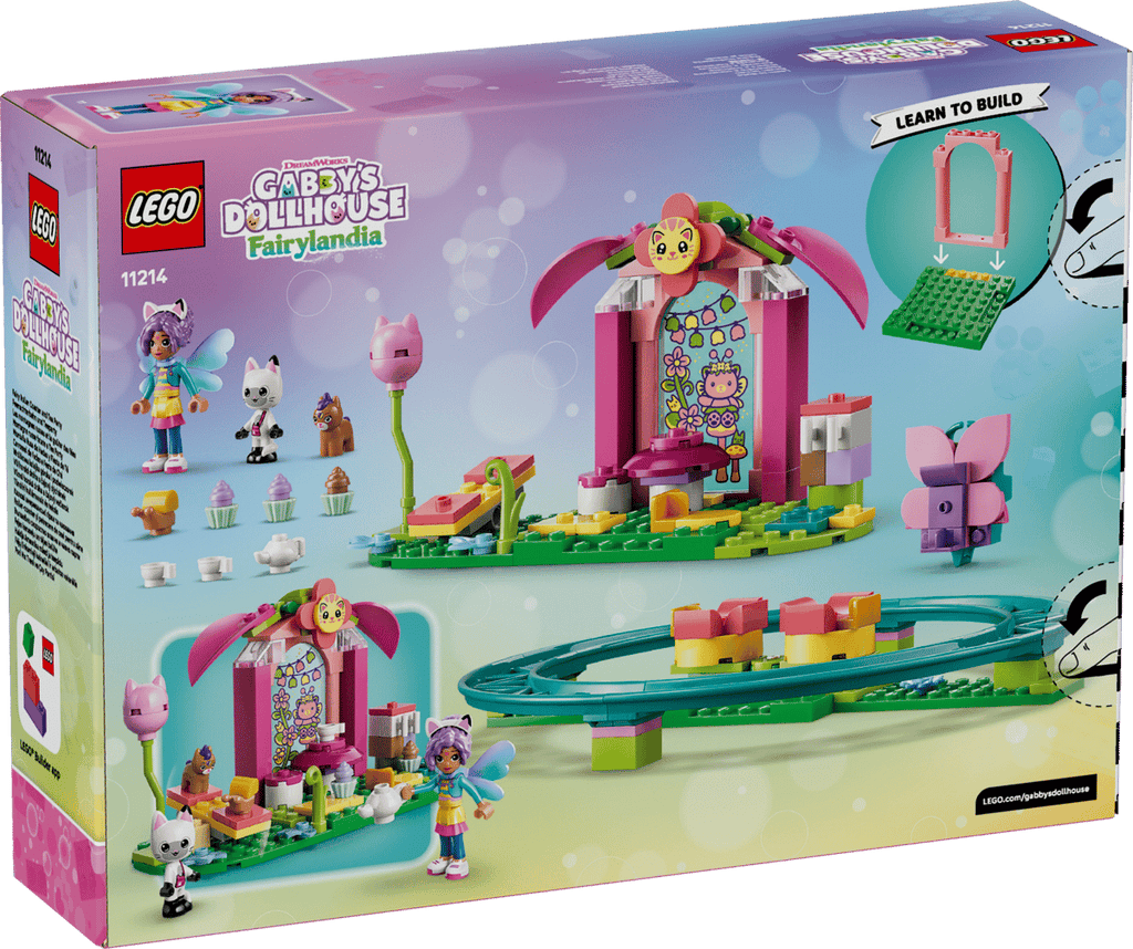 LEGO - Gabby's Dollhouse Fairy Rollercoaster & Tea Party 11214