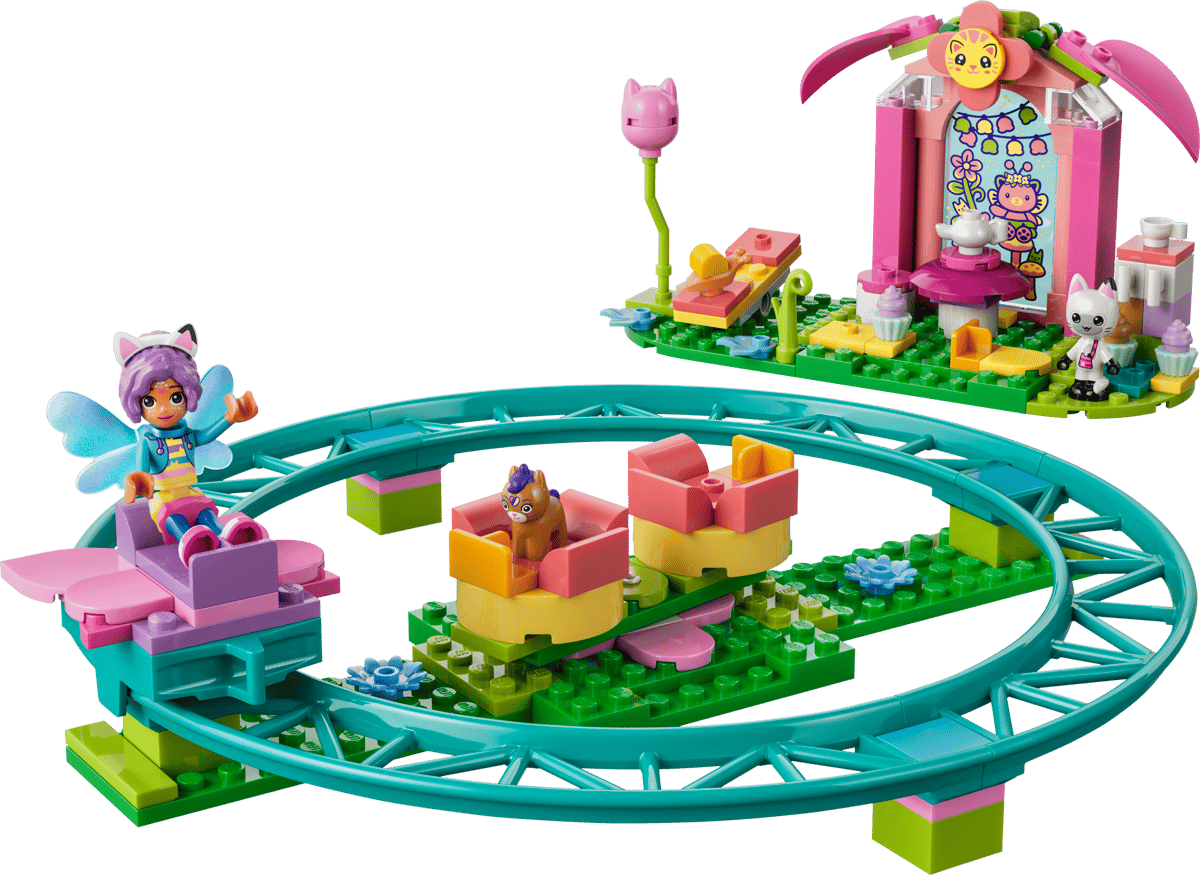 LEGO - Gabby's Dollhouse Fairy Rollercoaster & Tea Party 11214