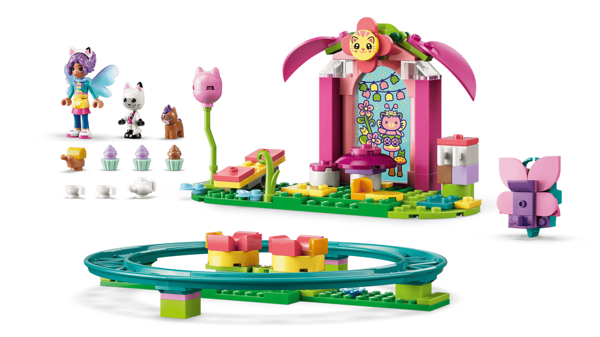 LEGO - Gabby's Dollhouse Fairy Rollercoaster & Tea Party 11214