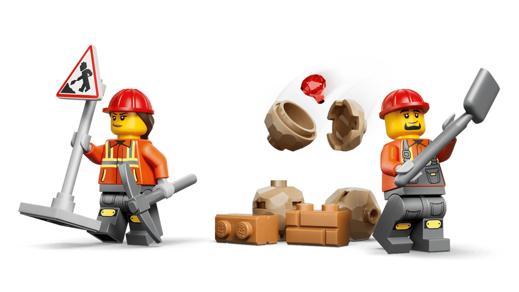 Lego - City Yellow Backhoe Loader 60480