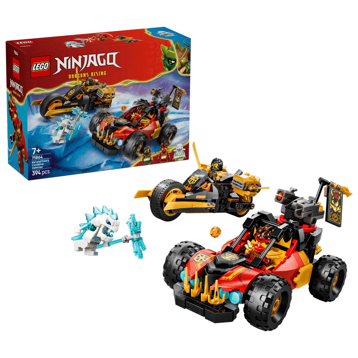 Lego - Ninjago Kai and Cole's Combiner Vehicles 71864