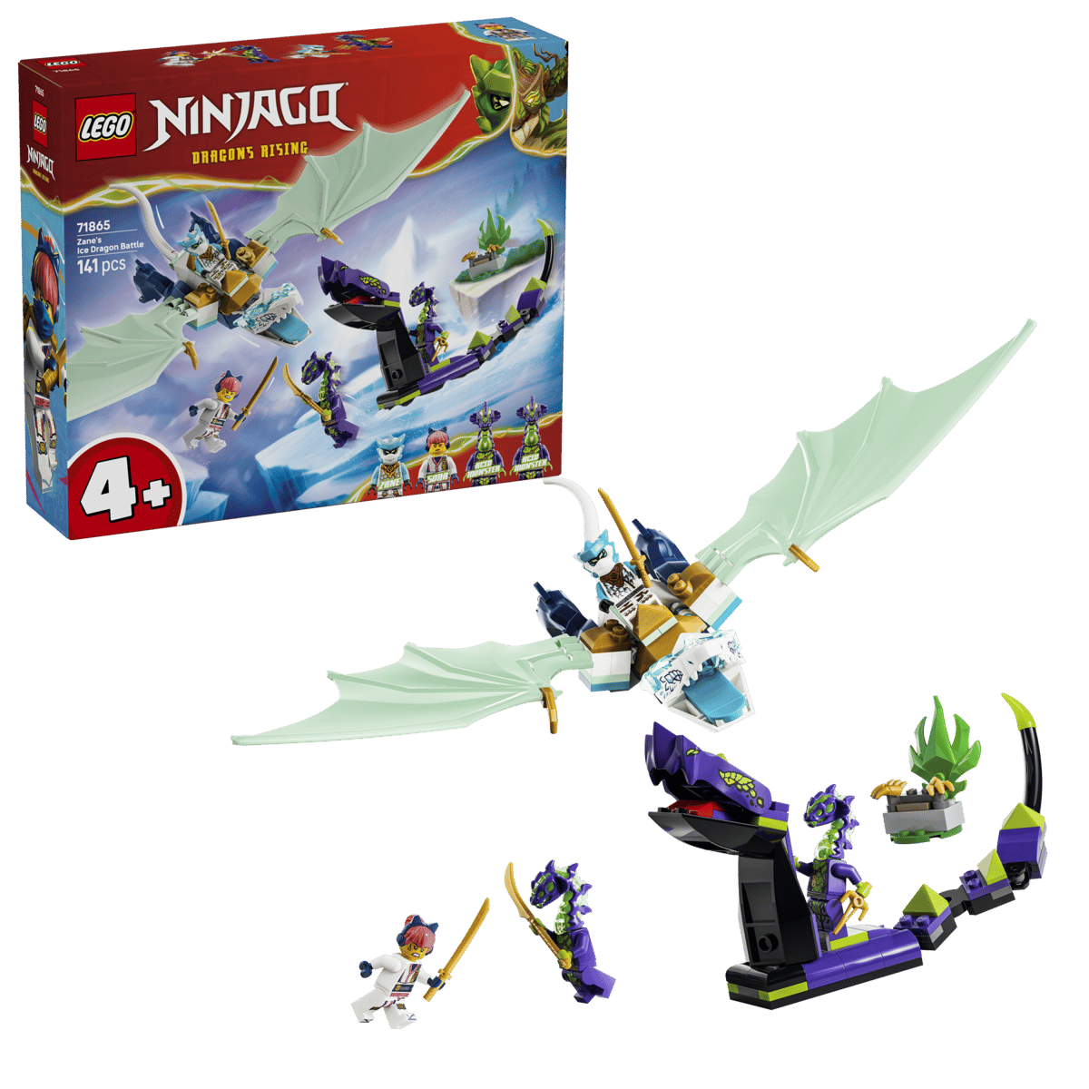 Lego - Ninjago Zane's Ice Dragon Battle 71865