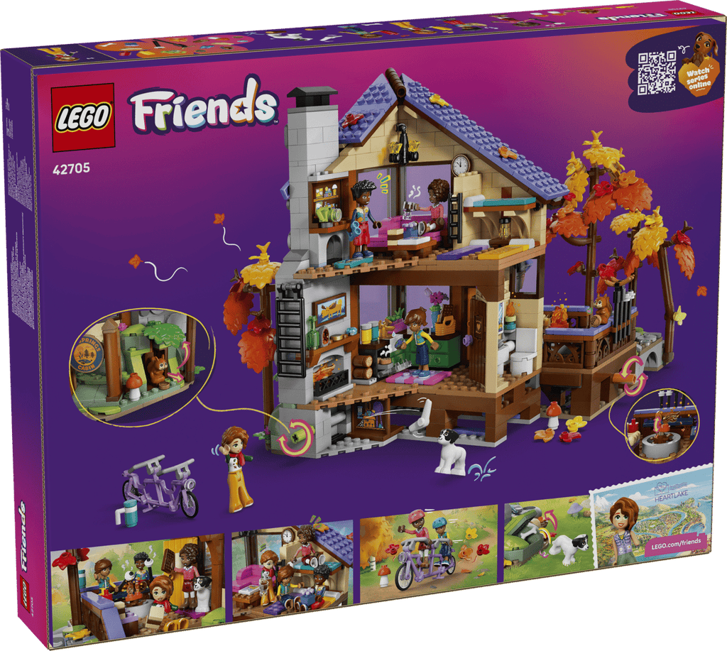 Lego - Friends Cosy Fall Forest Cabin 42705