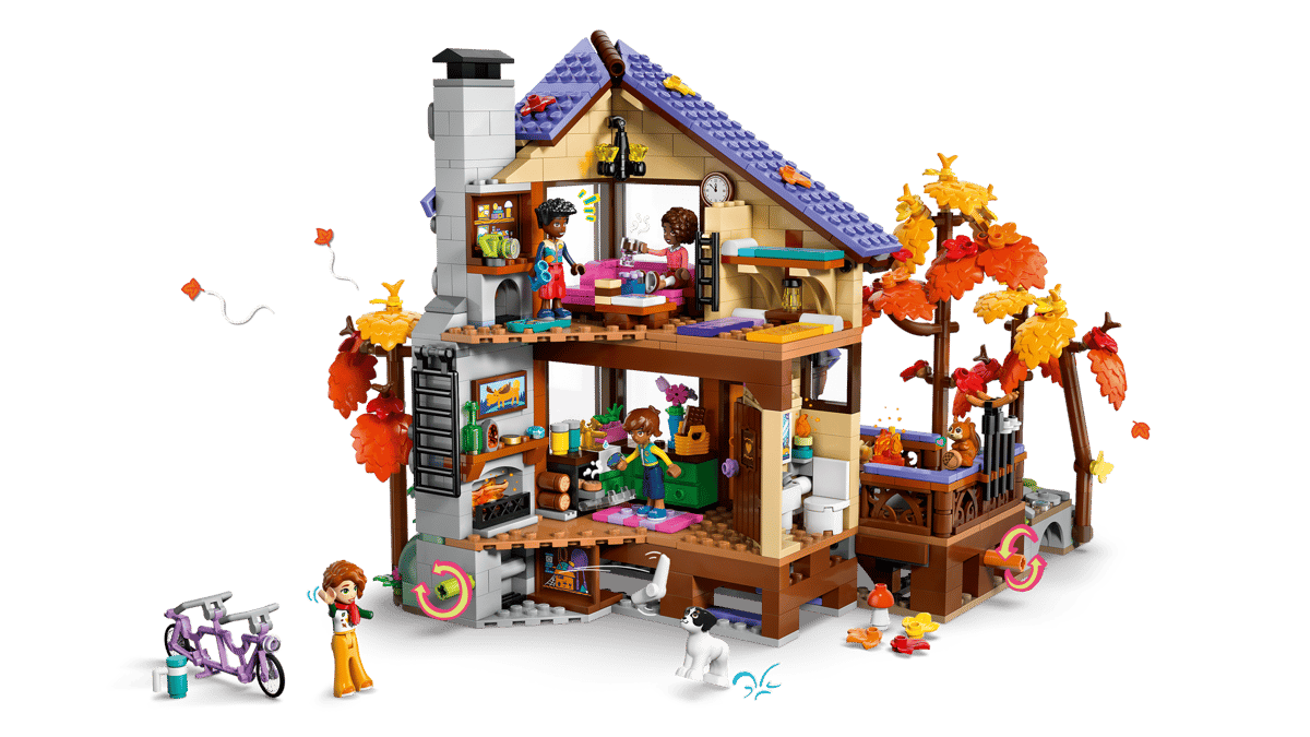 Lego - Friends Cosy Fall Forest Cabin 42705