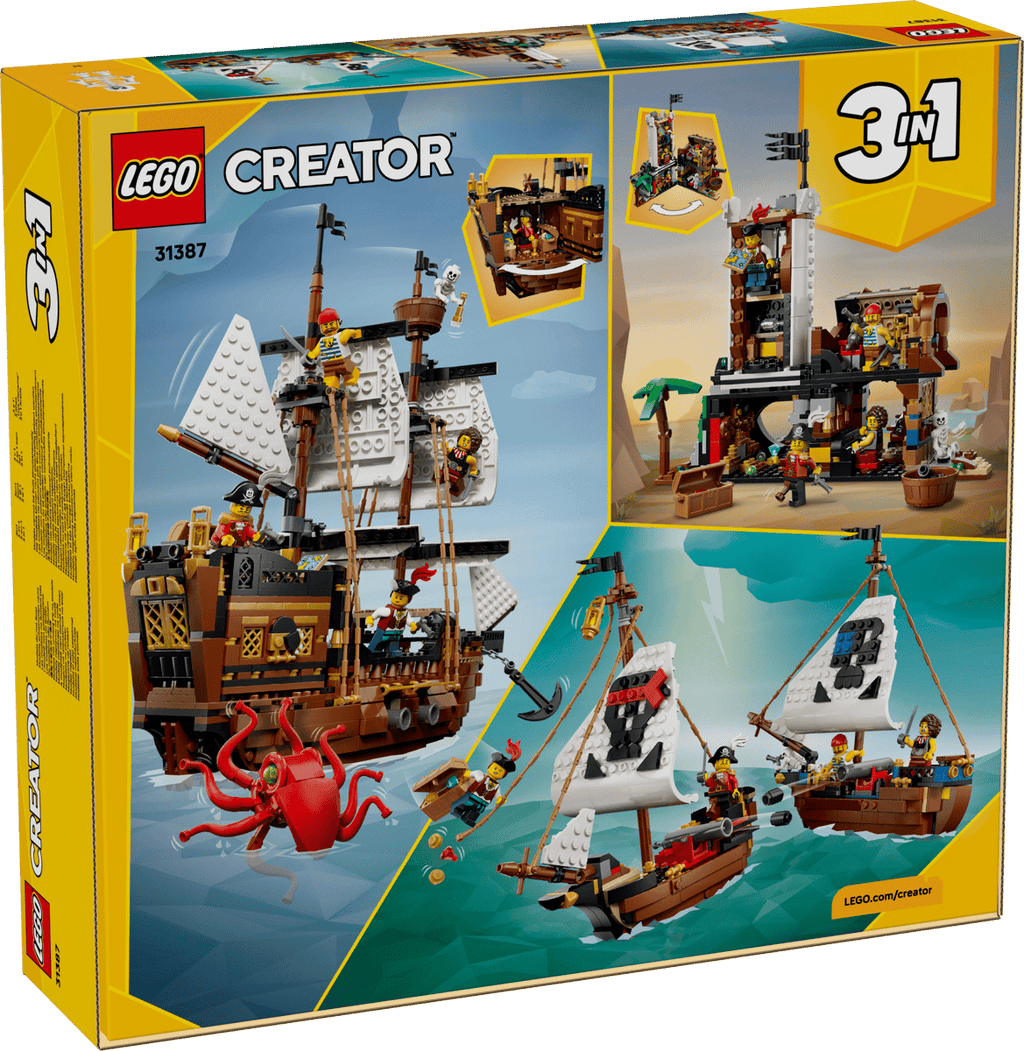 Lego - Creator Iconic Pirate Ship 31387