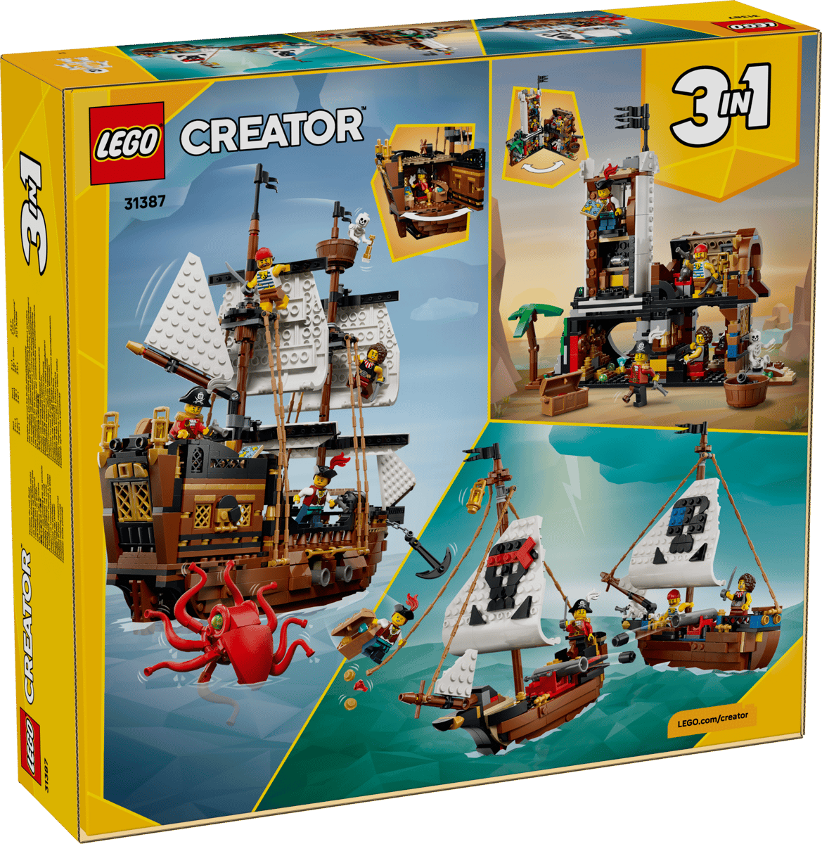 Lego - Creator Iconic Pirate Ship 31387