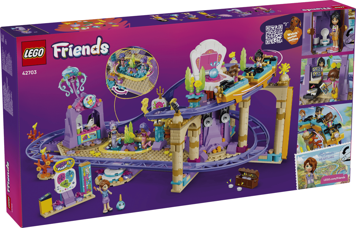 Lego - Friends Mermaid Roller Coaster Ride 42703