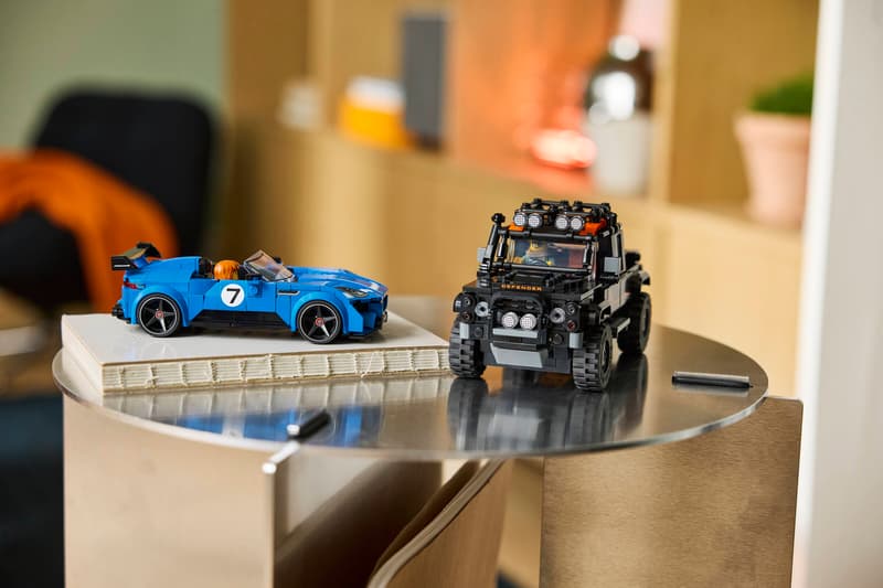 LEGO - Sped Champoins Jaguar F-Type Project 7 & Land Rover Defender Classic 77264