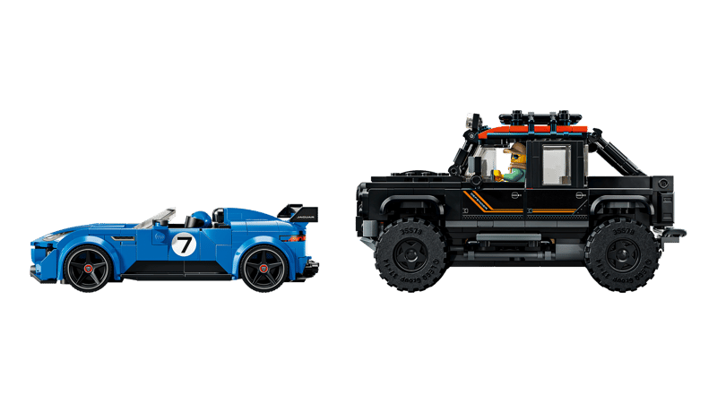 LEGO - Sped Champoins Jaguar F-Type Project 7 & Land Rover Defender Classic 77264