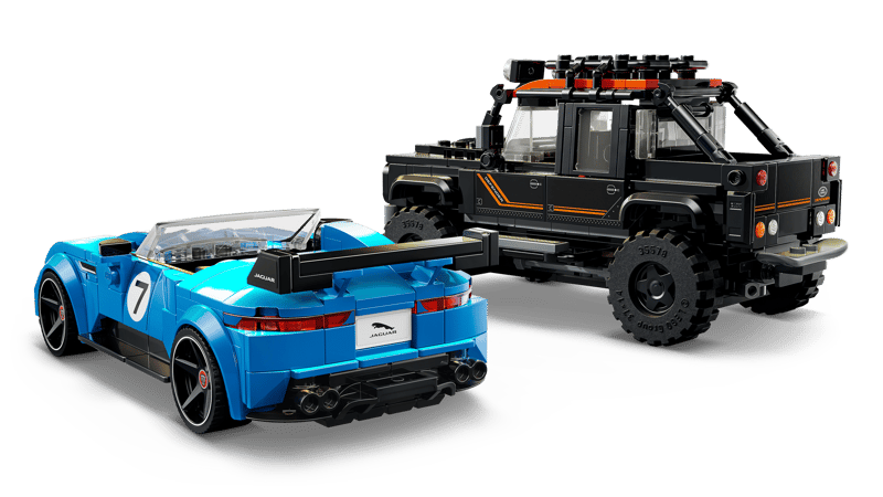 LEGO - Sped Champoins Jaguar F-Type Project 7 & Land Rover Defender Classic 77264