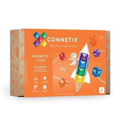 Connetix - Square Pack - Rainbow - 42 Piece
