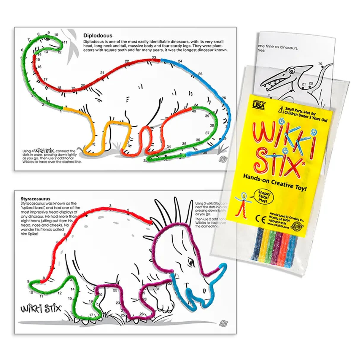 Wikki Stix - Dinosaur Fun Pack
