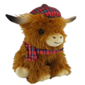 Cotton Candy - Sitting Highland Cow Hammish