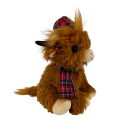 Cotton Candy - Sitting Highland Cow Hammish
