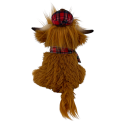 Cotton Candy - Sitting Highland Cow Hammish