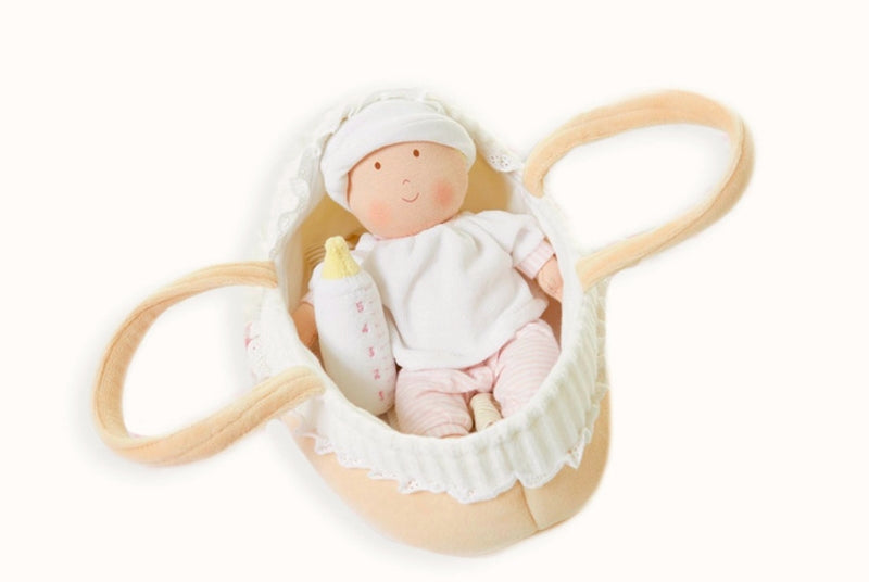 Bonikka - Grace Baby Doll in Carry Cot With Accessories