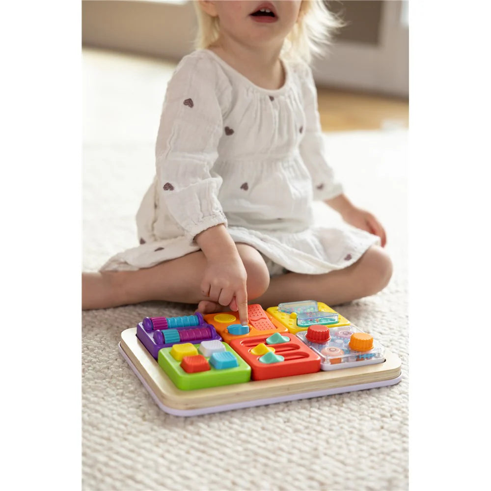 Fat Brain - PlayTab Sensory Set 5 (Threads, Teeter Totter & Keyboard)