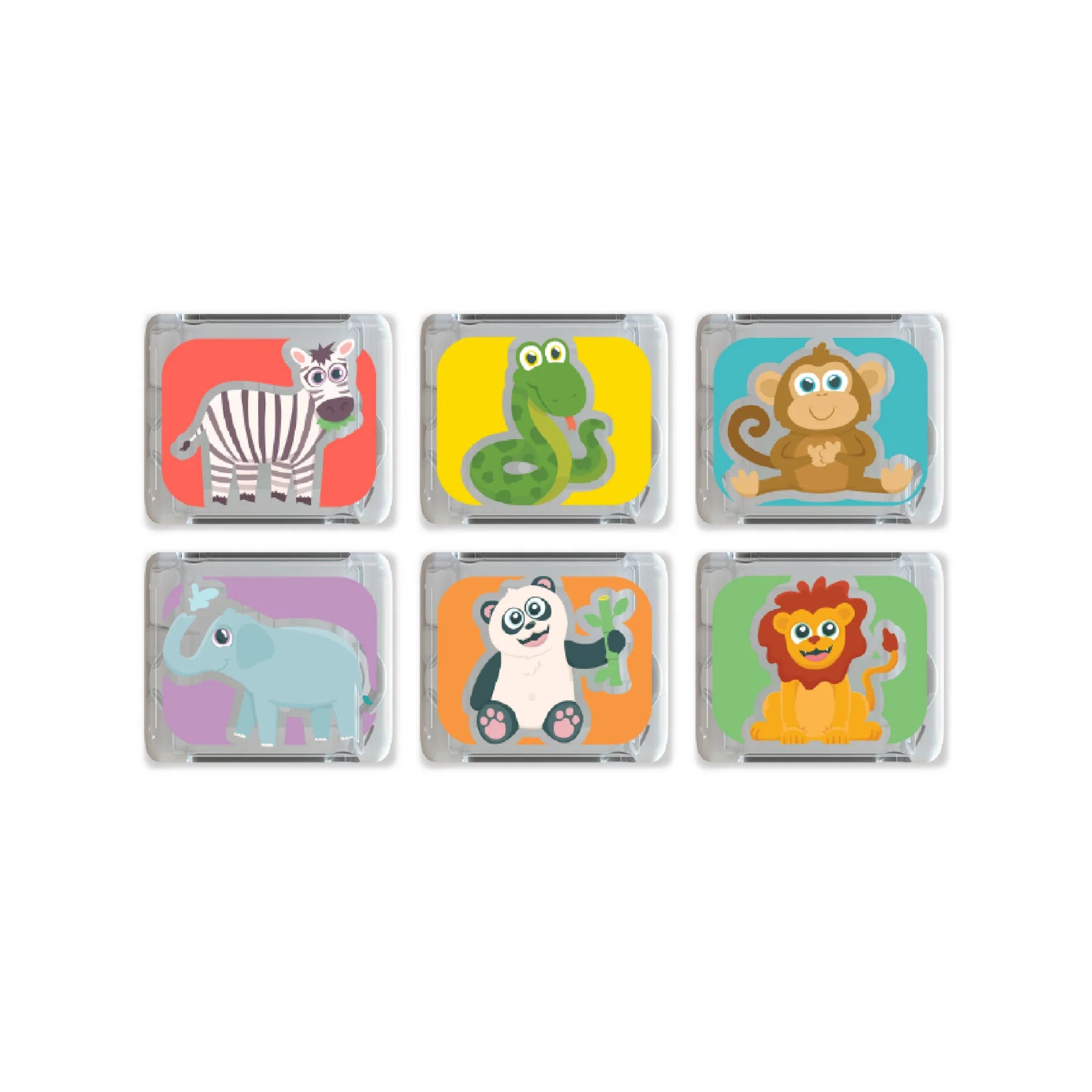 Jellystone - Limited Edition Light up Cubes Zoo
