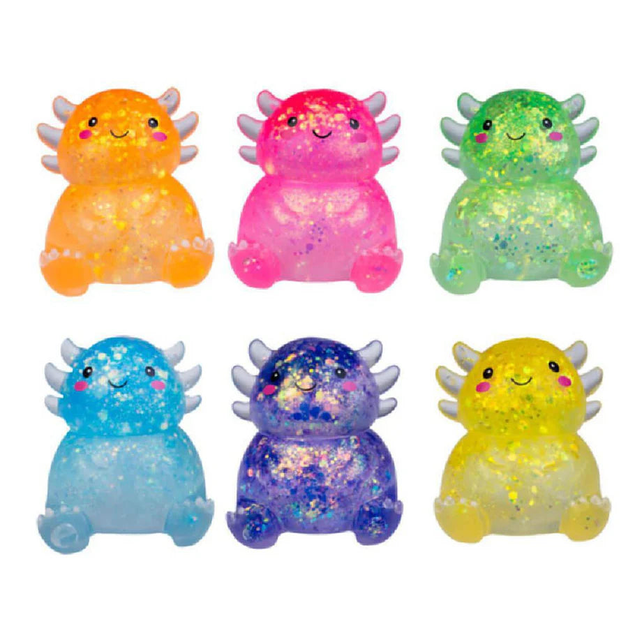 Smooshos - Squishy Glittery - Axolotl