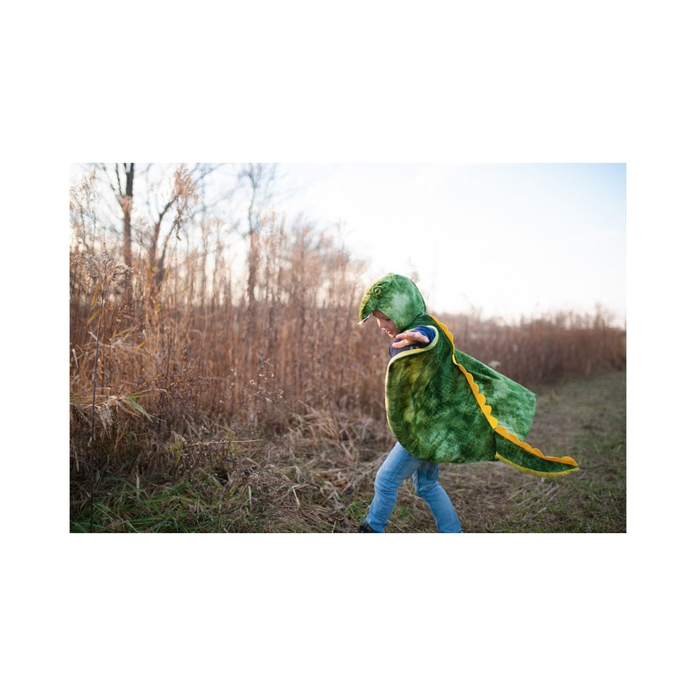 Great Pretenders - T-Rex Hooded Cape - Size 4-5