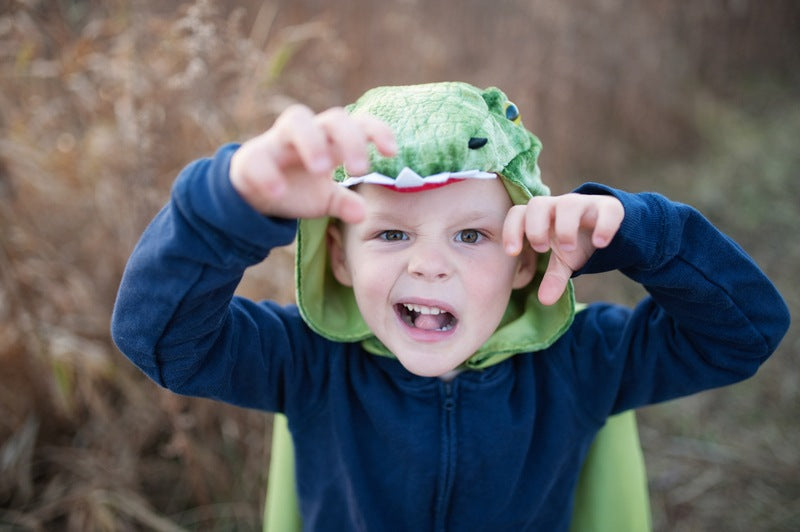 Great Pretenders - T-Rex Hooded Cape - Size 4-5