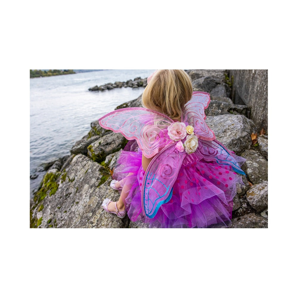 Great Pretenders - Fairy Blooms Deluxe Pink Dress Size 5-6