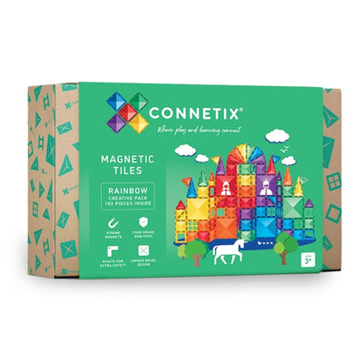 Connetix - Creative Pack - Rainbow 102 Pieces