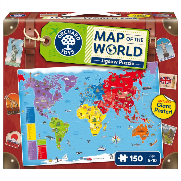 Orchard - Map of the World Puzzle